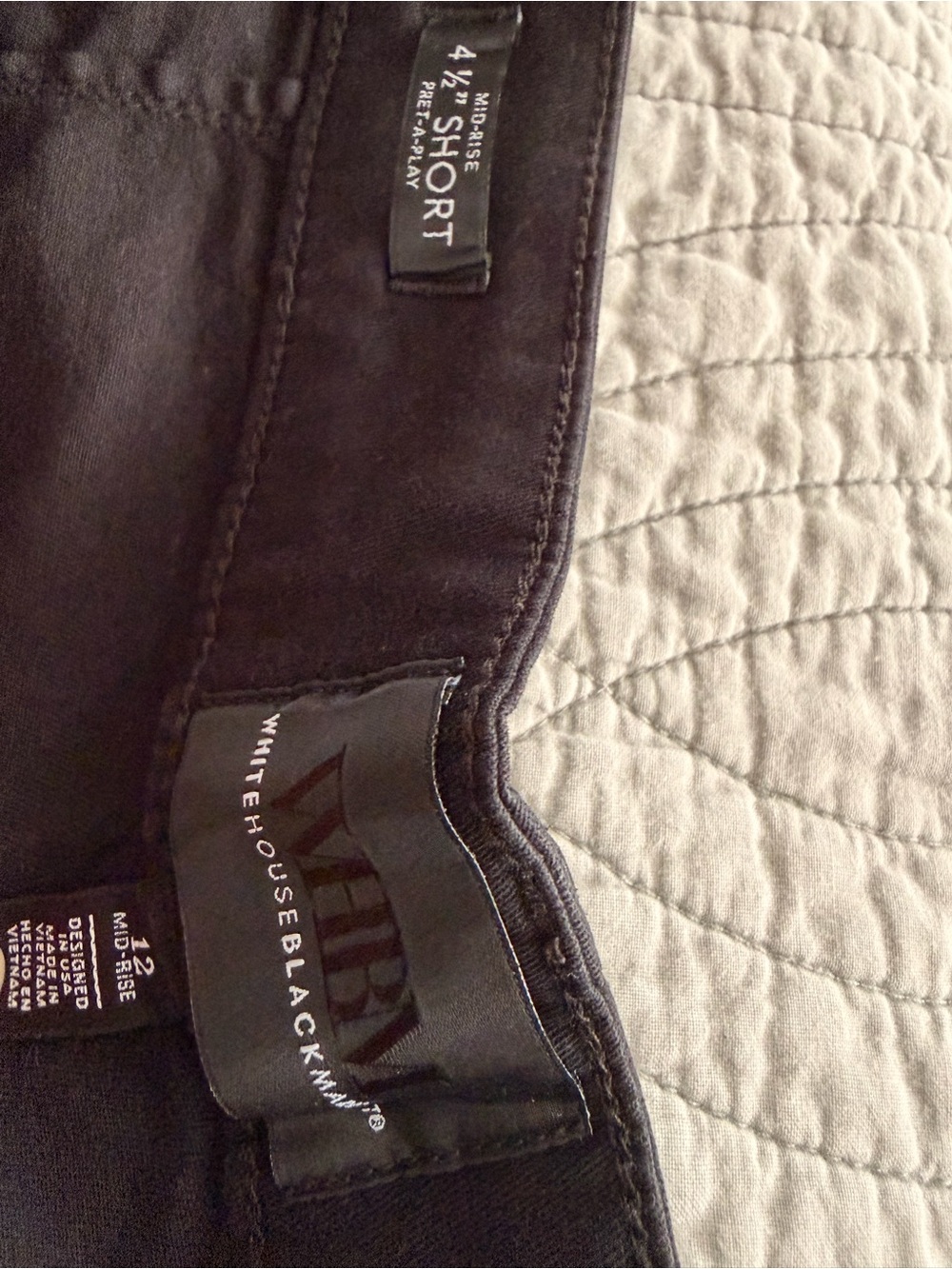 White House Black Market Black Shorts - Picture 3 of 3